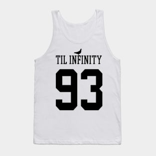 93 til infinity Sports Jersey Number Tank Top